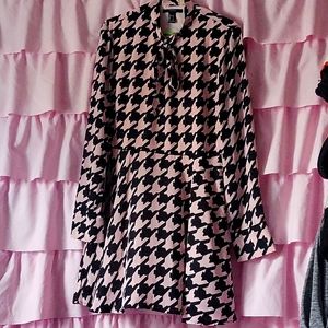 Houndstooth dress